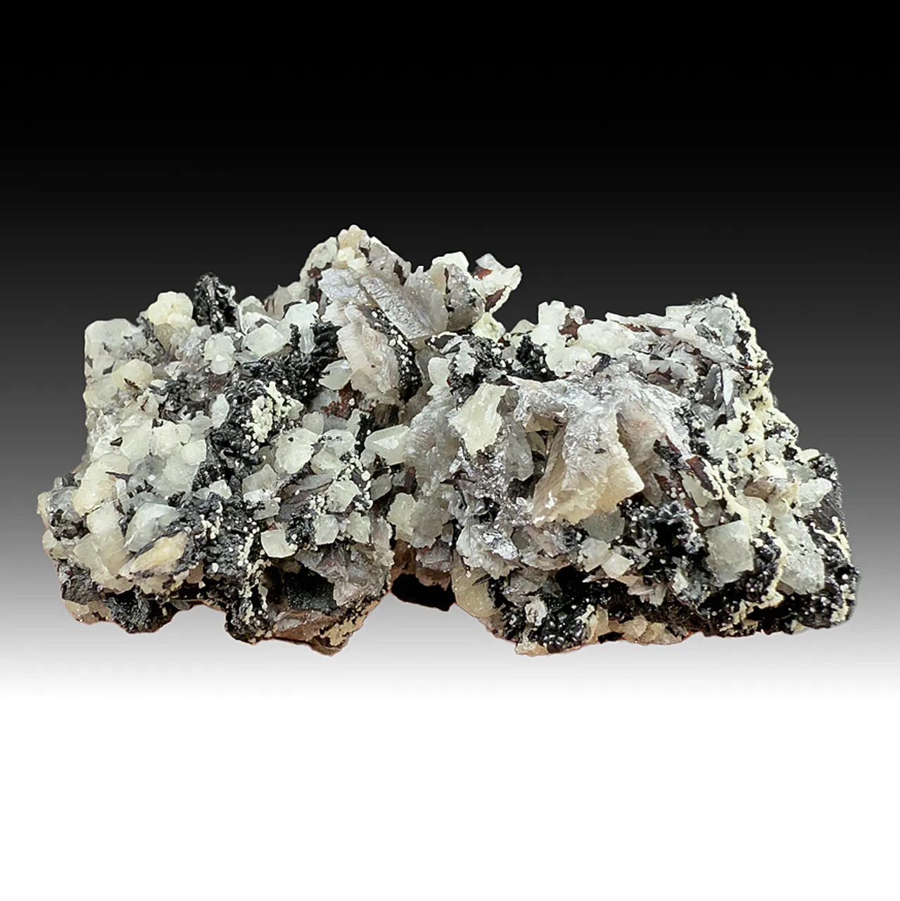 Cerussite with Anglesite, Smithsonite, Coronadite - image 1