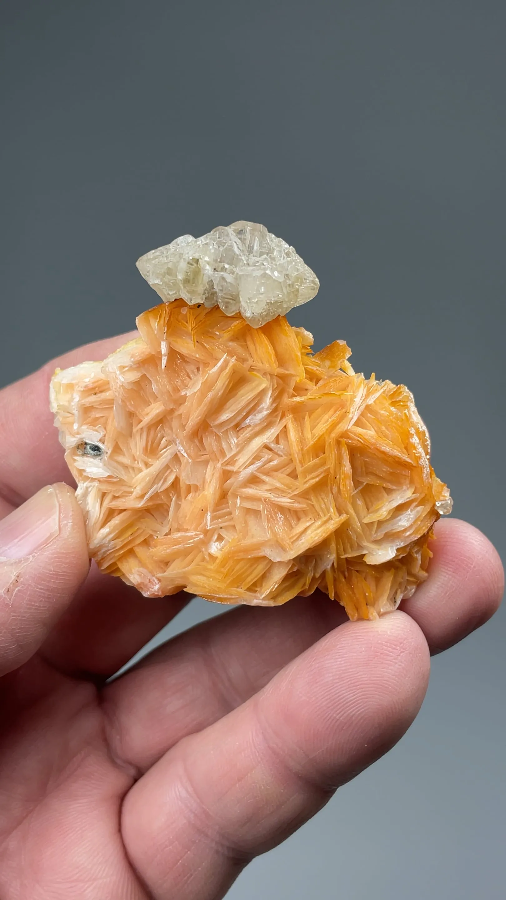 Cerussite with Barite - image 2