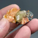 Cerussite with Barite, Galena - image 2