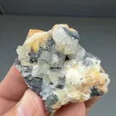 Cerussite with Barite, Galena - image 2