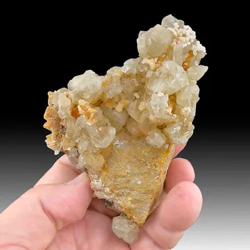 Cerussite with Barite, Galena