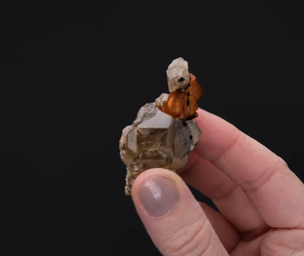 Cerussite with Baryte - image 2