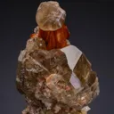 Cerussite with Baryte - image 1
