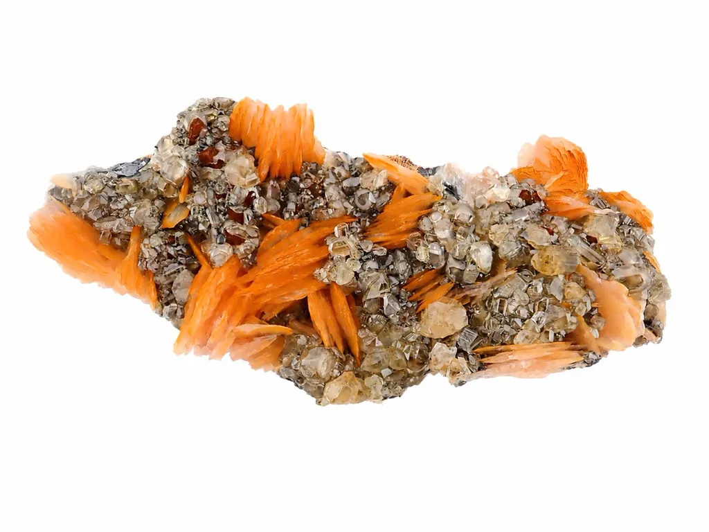 Cerussite with Baryte image