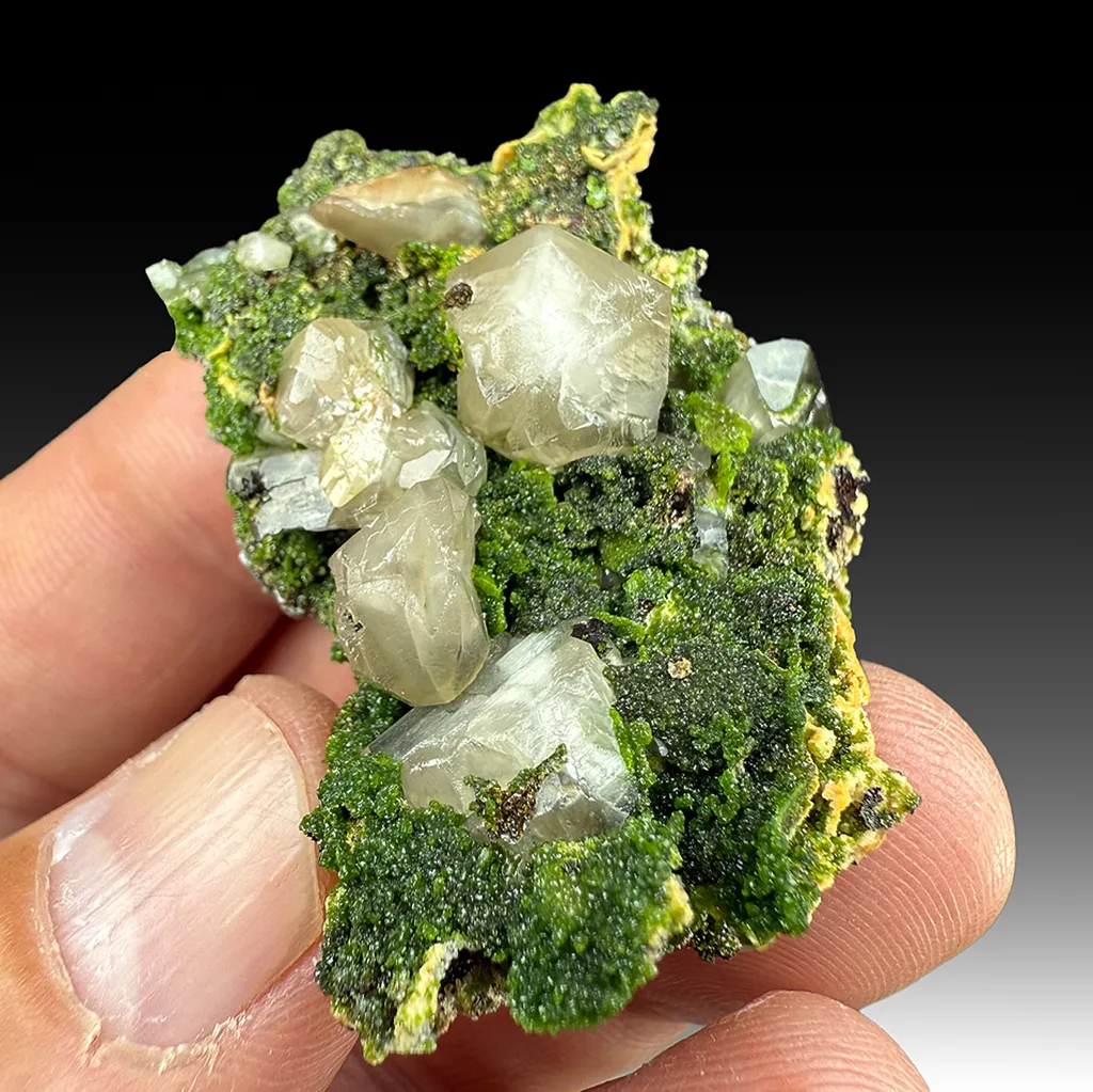 Cerussite with Beudantite image