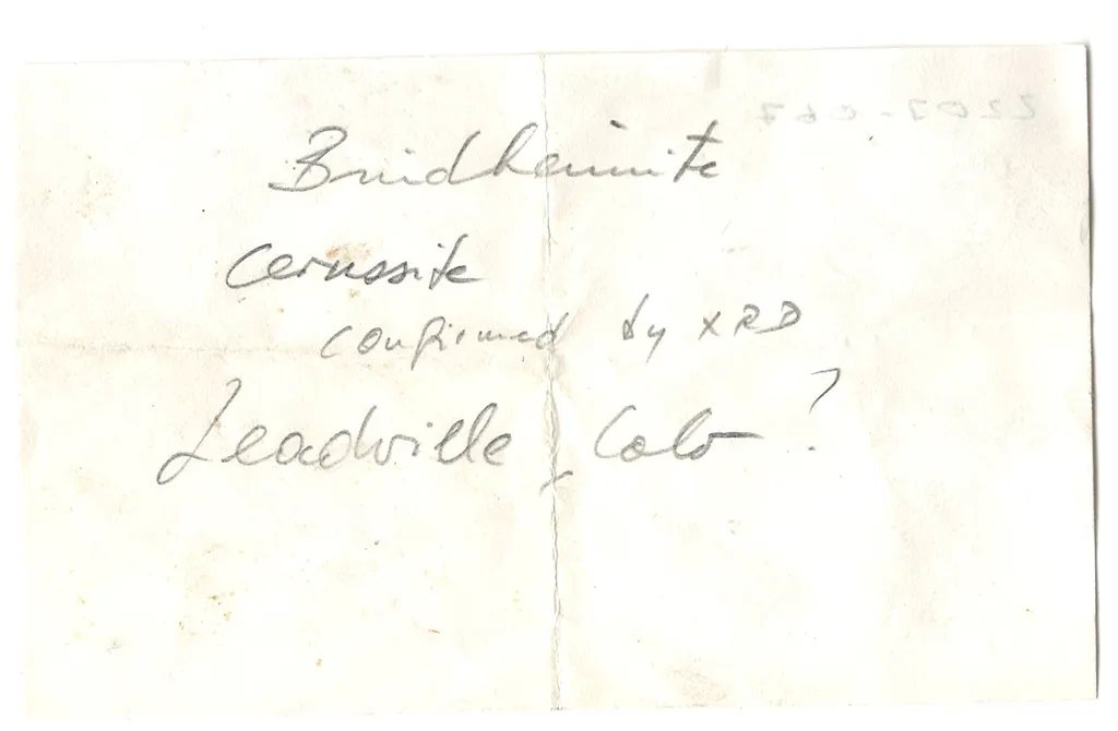 Cerussite with Bindheimite(?) - image 6