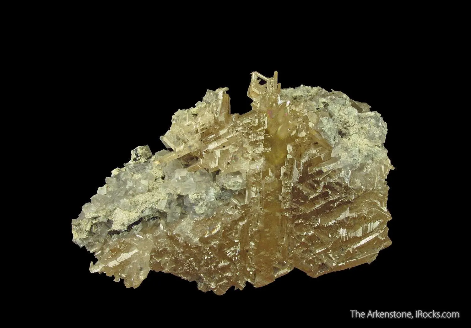 Cerussite with Calcite - image 6