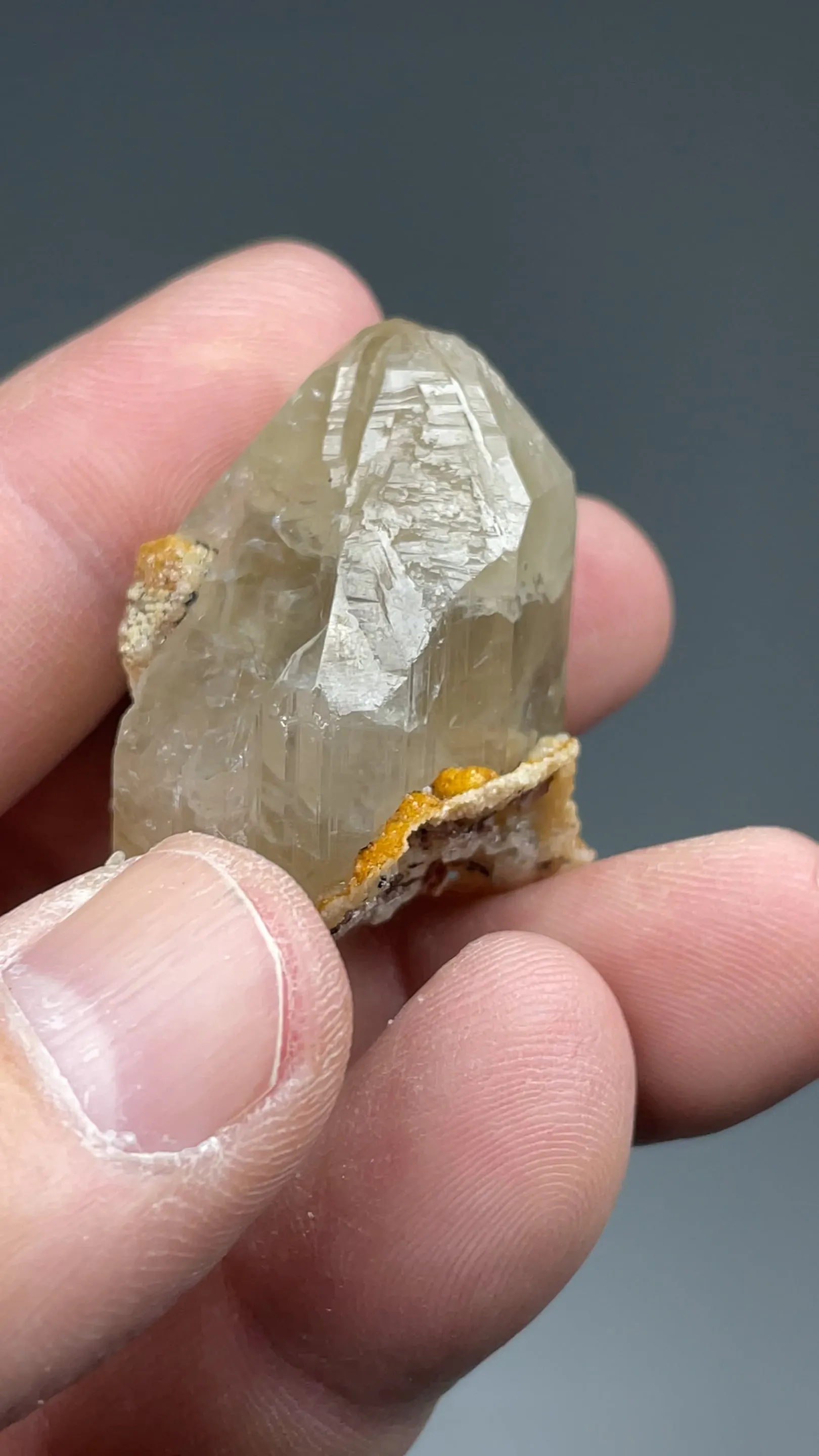 Cerussite with Calcite - image 2