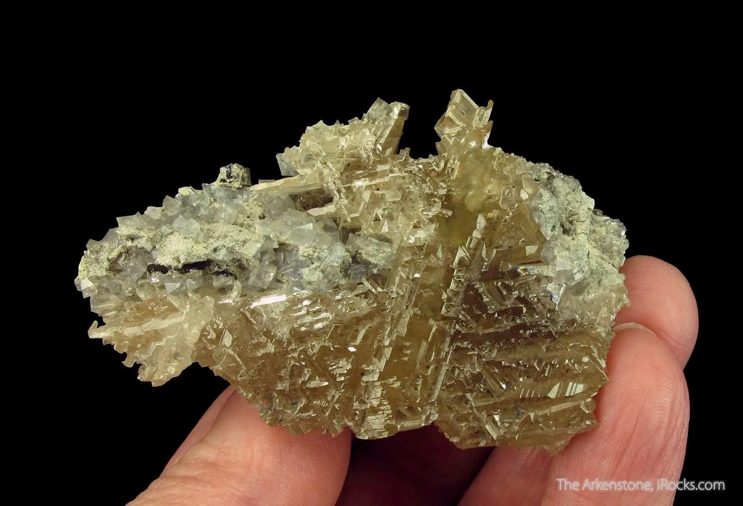 Cerussite with Calcite - image 7