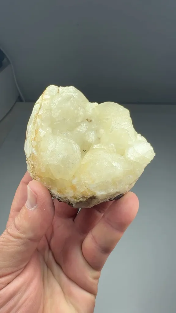 Cerussite with Calcite, Galena - image 2