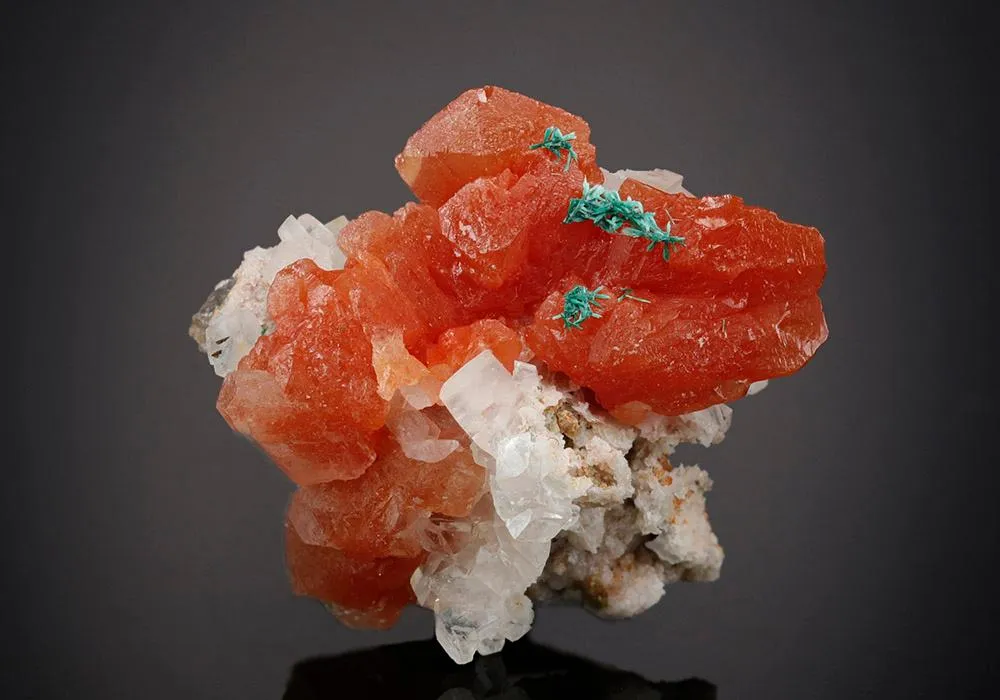 Cerussite (with Chalcotrichite Inclusions) image