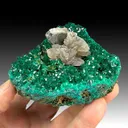 Cerussite with Dioptase - image 1