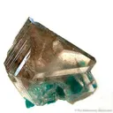 Cerussite With Dioptase - image 1