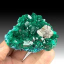 Cerussite with Dioptase - image 1