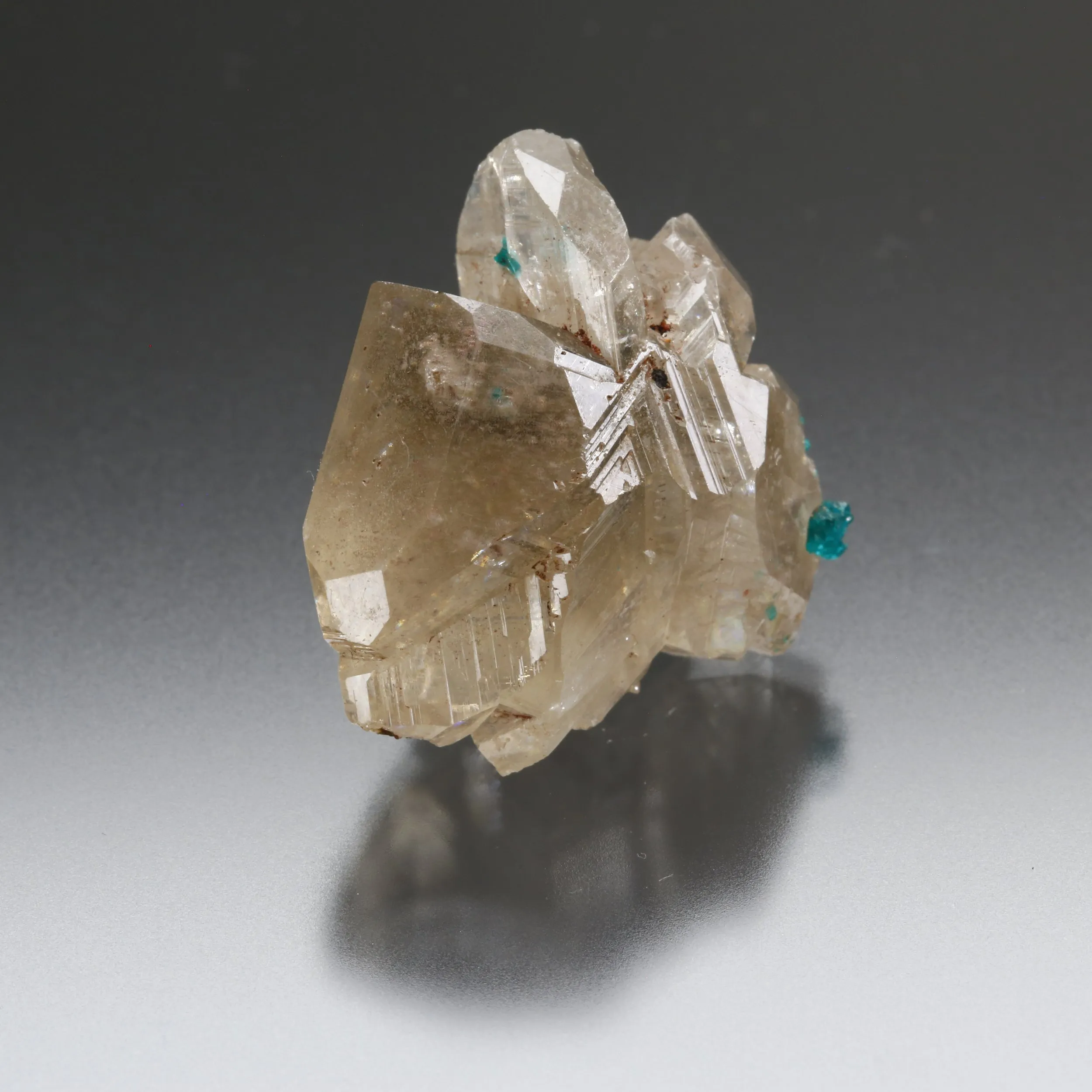 Cerussite with Dioptase Inclusion - image 2