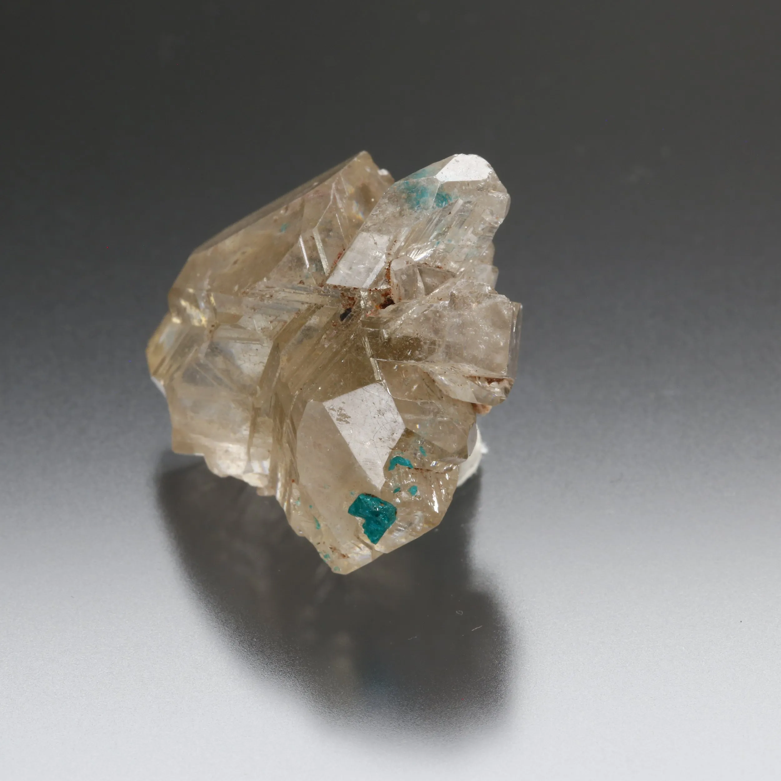 Cerussite with Dioptase Inclusion - image 3