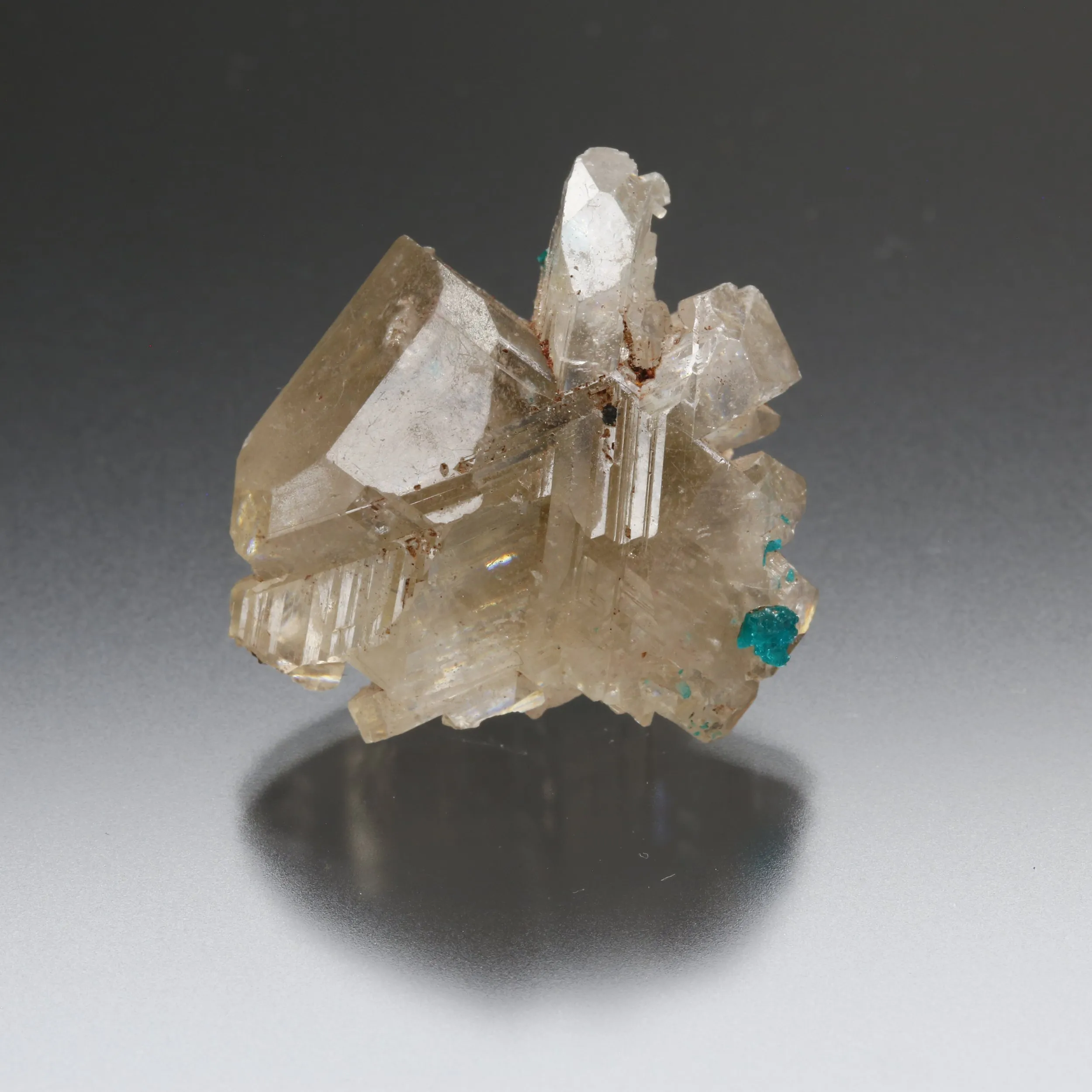 Cerussite with Dioptase Inclusion - image 1
