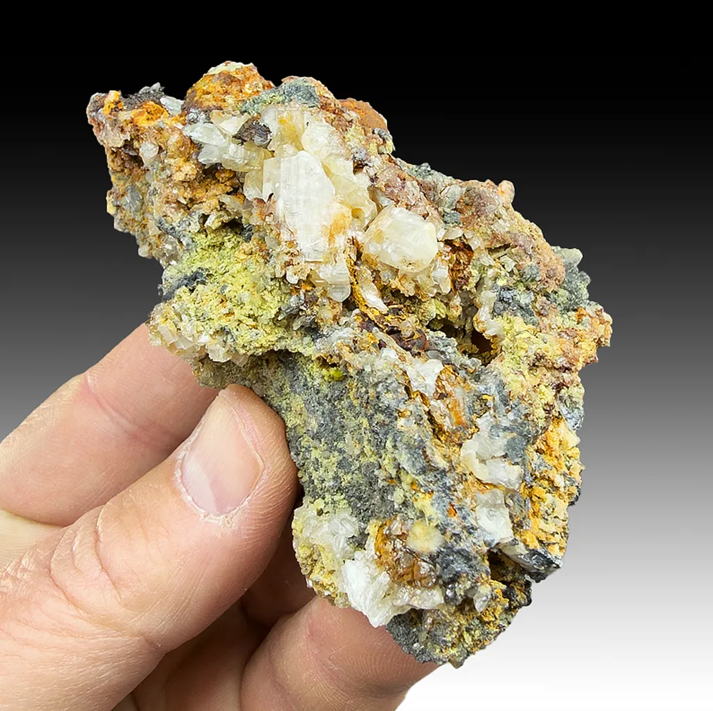 Cerussite with Galena