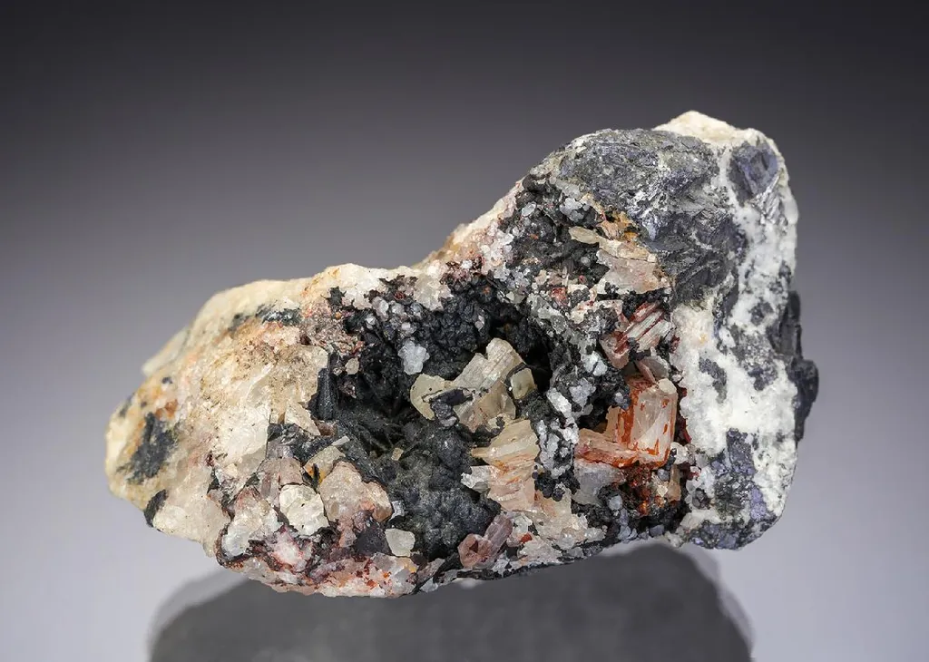 CERUSSITE with GALENA image