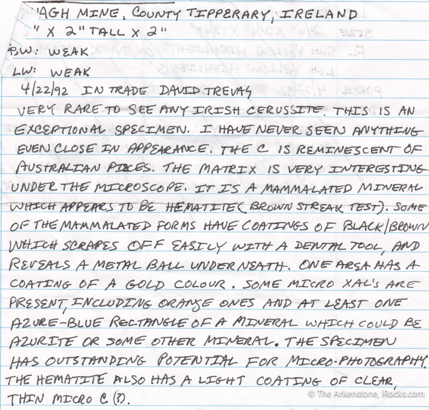 Cerussite with Hematite - image 5