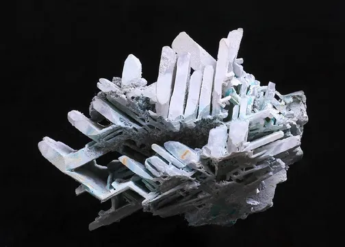 Cerussite with Hydrocerussite