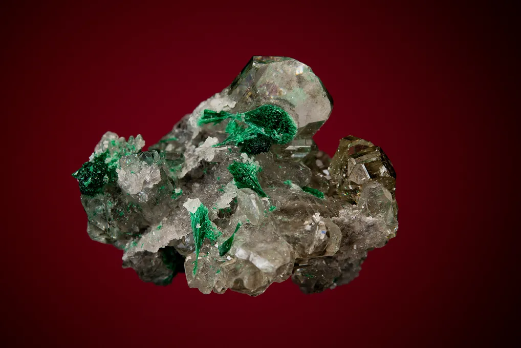 Cerussite with Malachite image