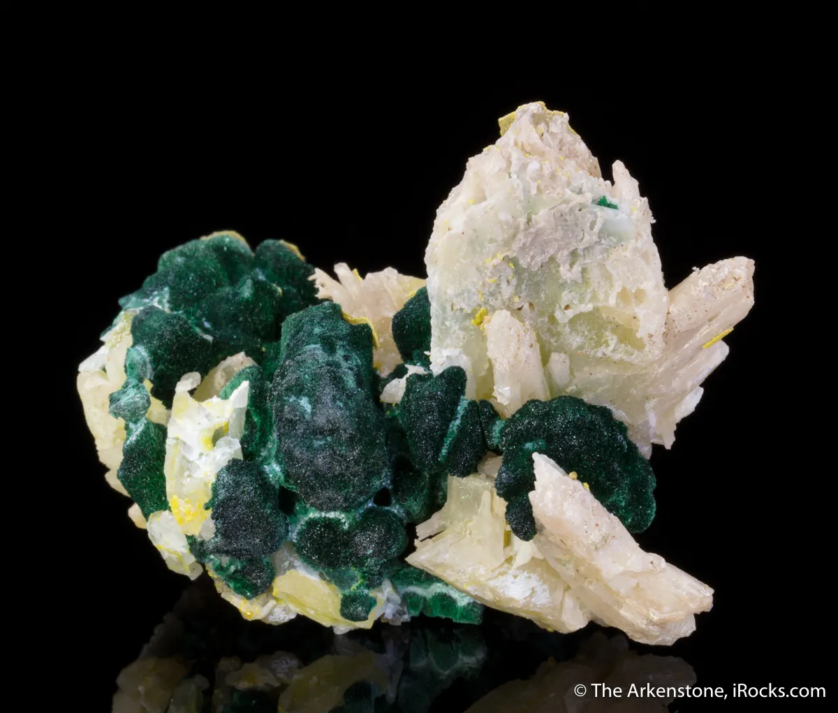 Cerussite with Malachite - image 4