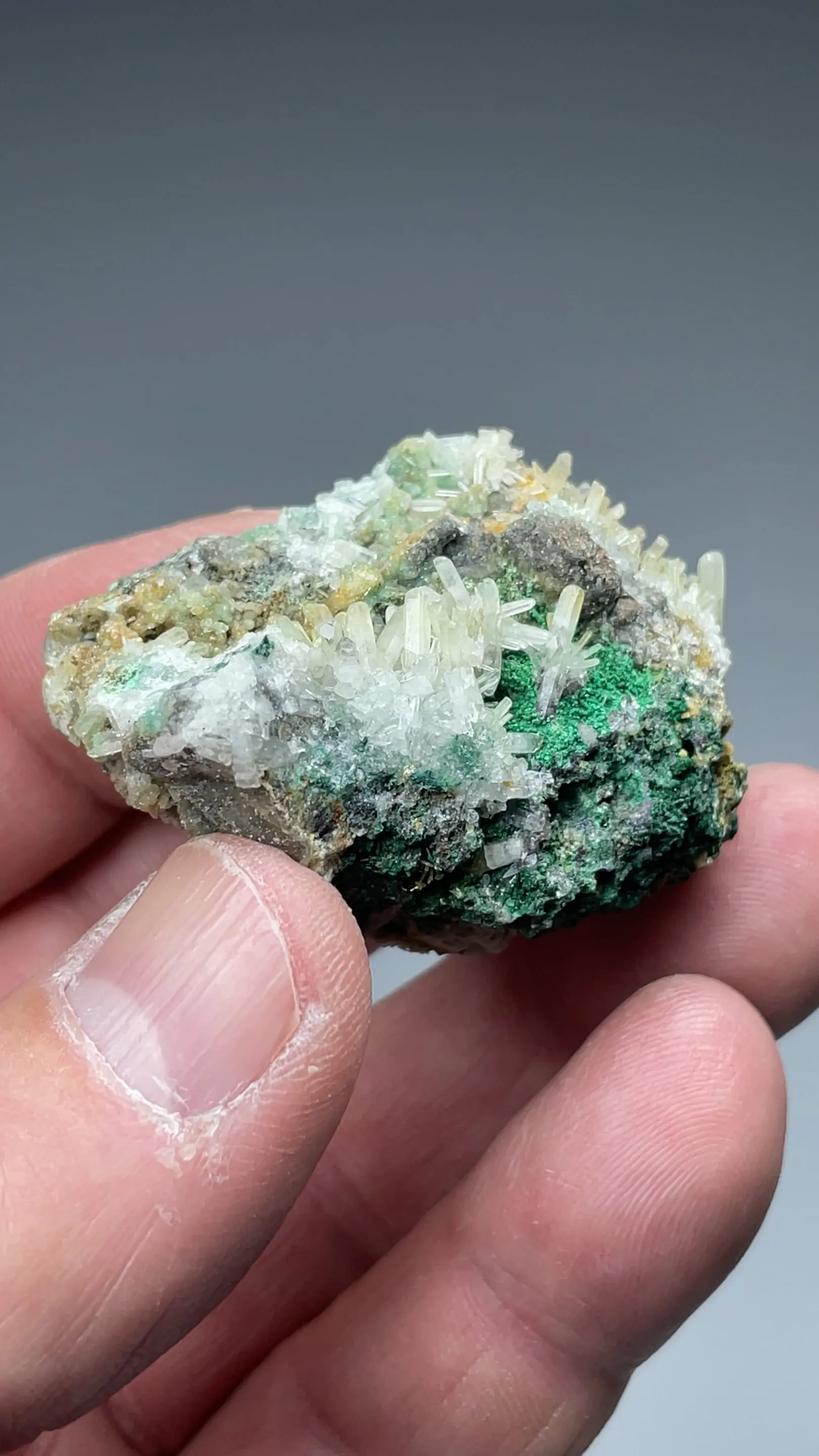 Cerussite with Malachite - image 2