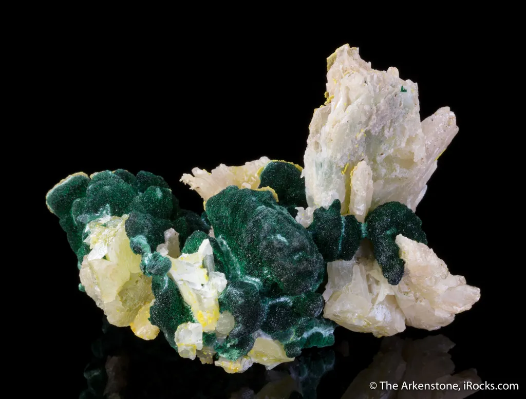 Cerussite with Malachite - image 3