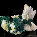 Cerussite with Malachite - image 3