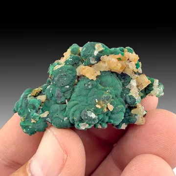 Cerussite with Malachite
