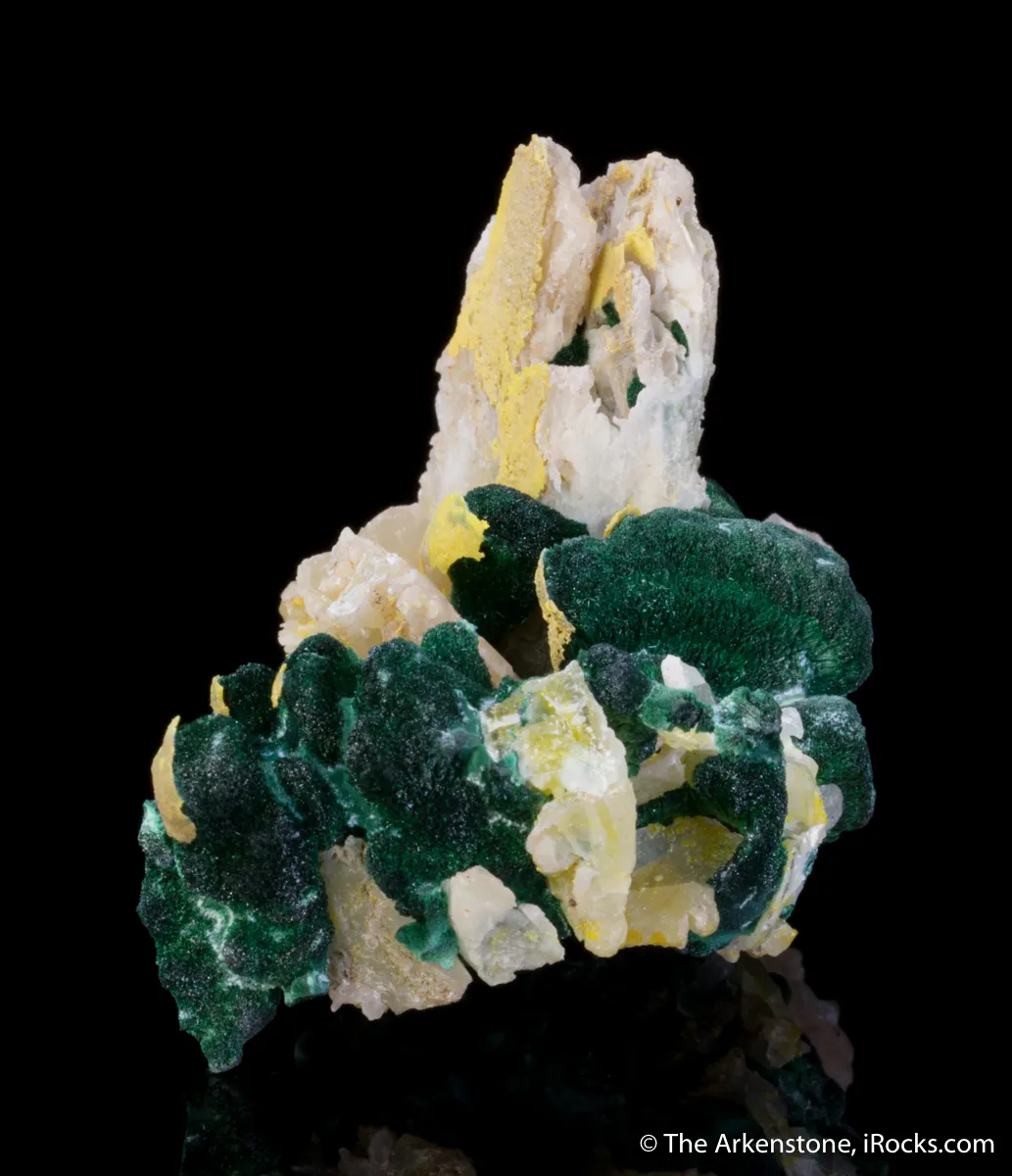 Cerussite with Malachite - image 7
