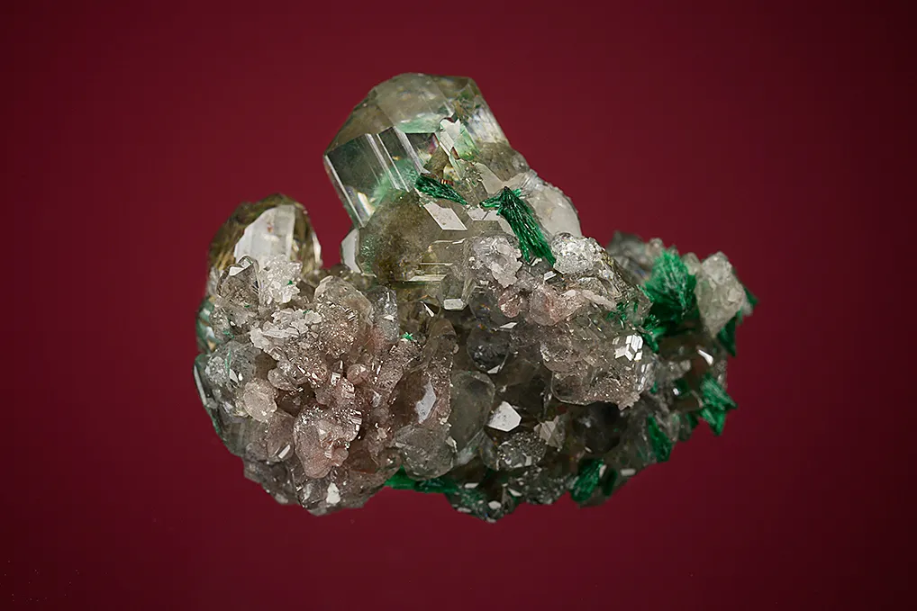 Cerussite with Malachite - image 2