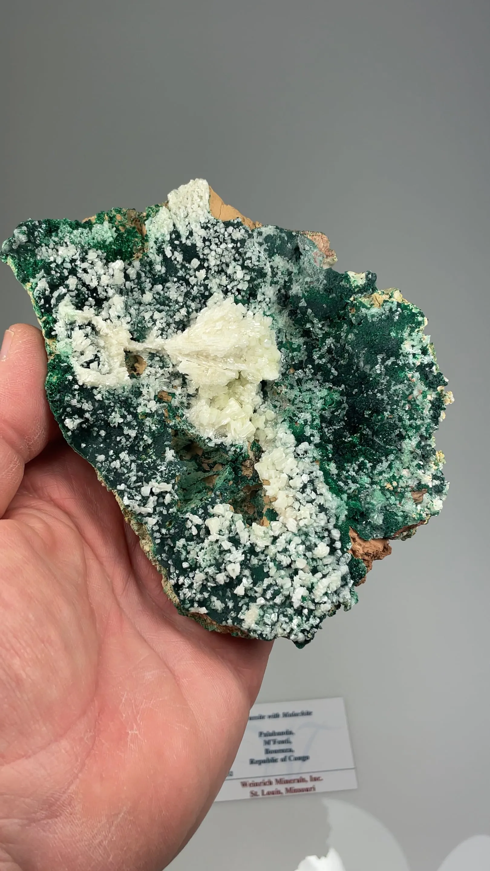 Cerussite with Malachite - image 2