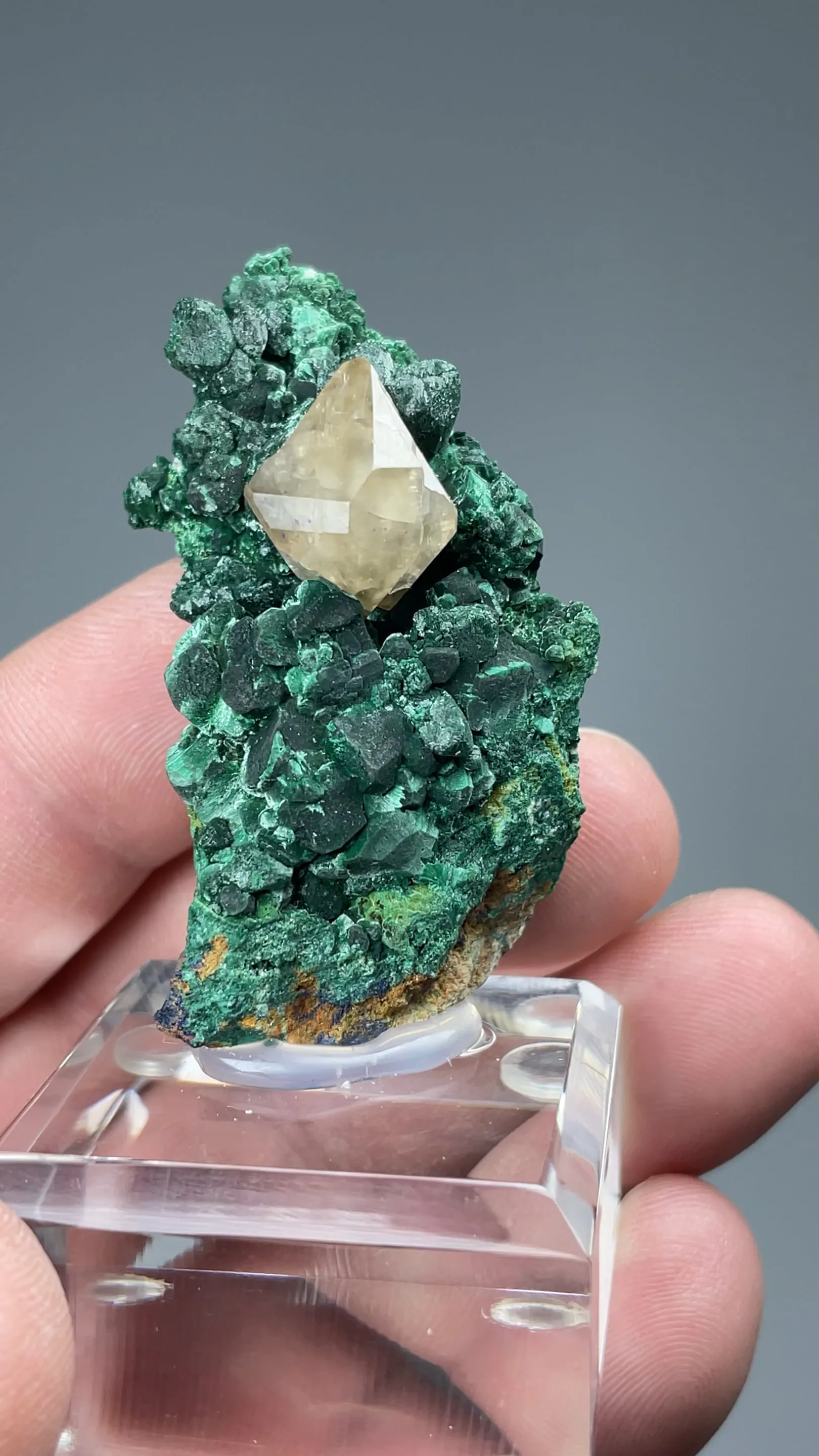 Cerussite with Malachite - image 2