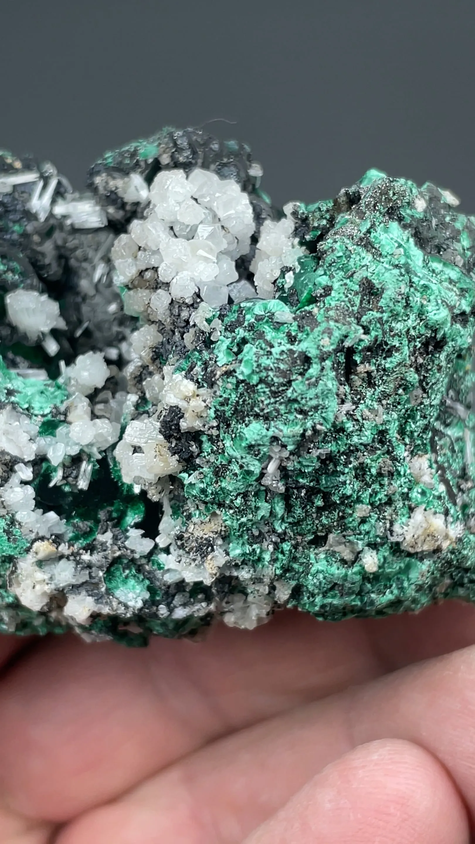 Cerussite with Malachite - image 2