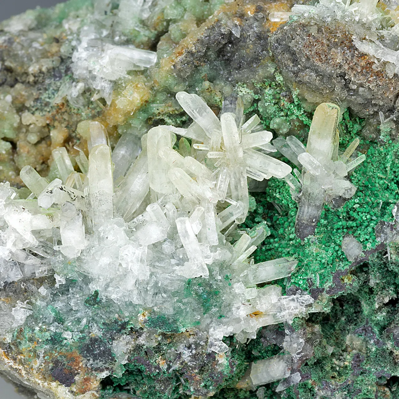 Cerussite with Malachite - image 1