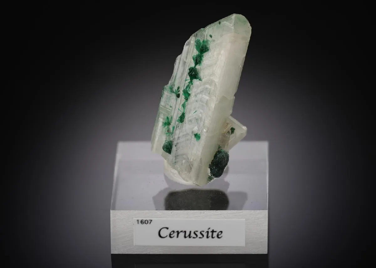 Cerussite with Malachite - image 1