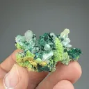 Cerussite with Malachite after Azurite - image 2