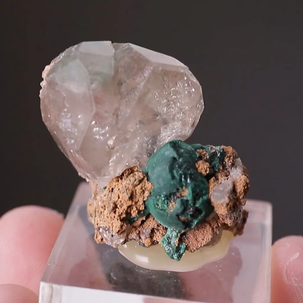 Cerussite with Malachite - image 2