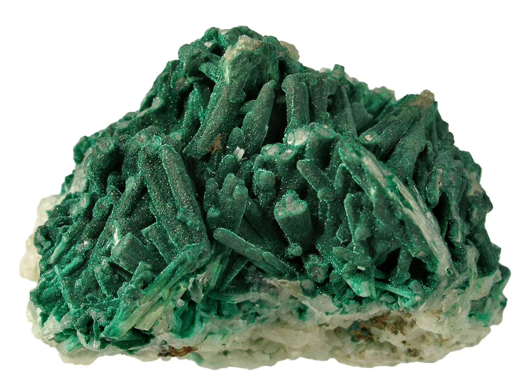 Cerussite With Malachite Coating - image 3