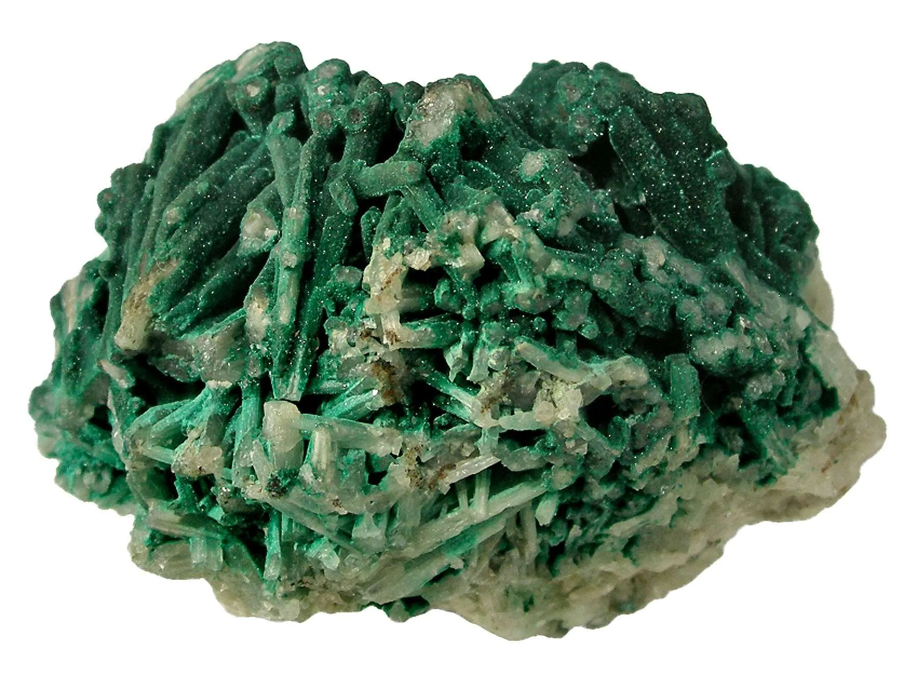 Cerussite With Malachite Coating - image 1