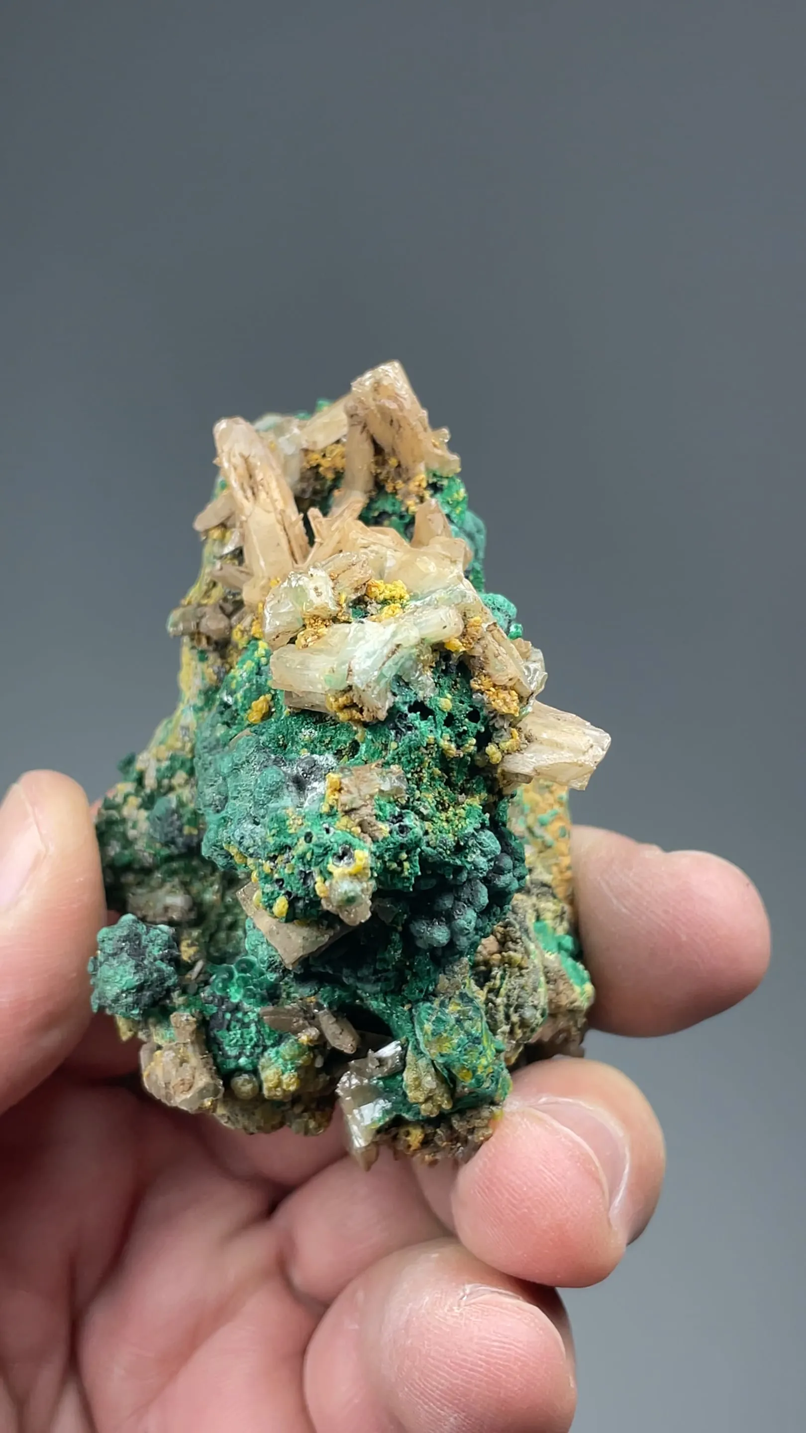 Cerussite with Malachite, Pyromorphite - image 2