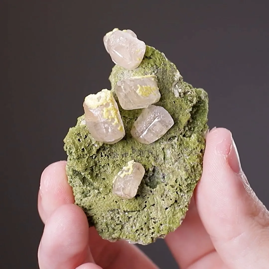 Cerussite with Mimetite and Duftite - image 2