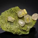 CERUSSITE with MIMETITE and DUFTITE - image 1