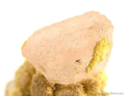 Cerussite With Mimetite on Dolomite - image 2