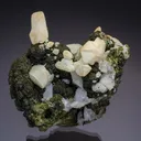 Cerussite with Mottramite - image 1