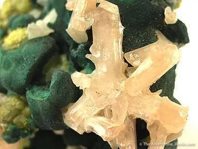 Cerussite With Pyromorphite and Malachite - image 2