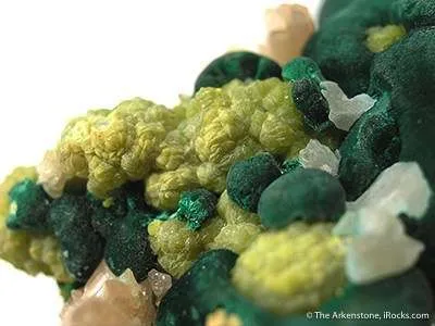Cerussite With Pyromorphite and Malachite - image 3