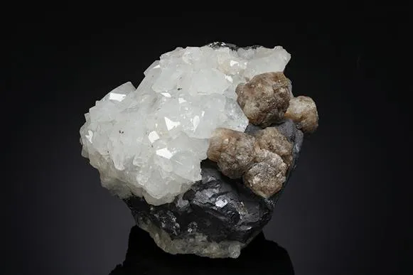 Cerussite with Quartz and Galena - image 1